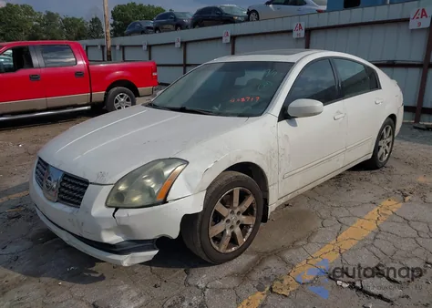 2006 Nissan Maxima 3.5 Sl из США, поврежденный, VIN 1N4BA41E86C838717
